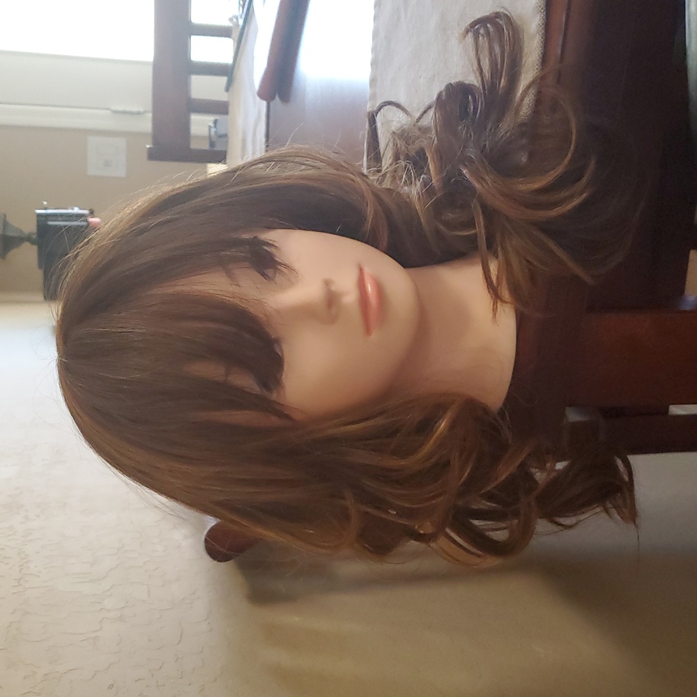 Brown Blend Of Warm Tones Wig